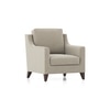 Abbey 1 Seater Fabric Sofa In Oyster Beige Colour