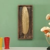 W-Hale Abstract Metal Wall Decor in Gold Set of 1