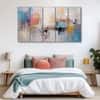 The Castle Decor Abstract Art Wall Painting Wooden Framed Digital Painting 27x48 Inch (Style 16)