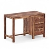 Richmond Sheesham Wood Study Computer Table In Natural Teak Finish