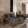 Stoa Paris Super King Size Enriched Cotton Bedsheet with 4 Pillow Covers  Size Eternal Chase
