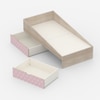 Ramp Up Single Bed in Oak and Pink
