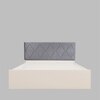Kundalini Bed With Premium Leatherette Fabric And Hydraulic Storage - Queen Bed