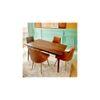 Oakmont Sheesham Wood Mid Century 4 Seater Dining Table Set