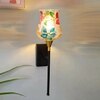 Devansh Metal Electric Wall Light in Black Colour with Multi Shade Count of 1 Light