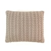 Colette Cloudy Grey Cotton Cushion Cover 16X16  Inches