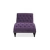 Pion Velvet Chaise Launger in Purple Colour