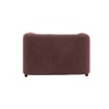Homro Velvet 1 Seater Sofa in Pink Colour