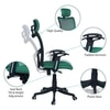 Jeaorda High Back Ergonomic Chair in Dark Green Colour