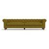 Winchester Premium 4 Seater Fabric Sofa in Olive Green Colour