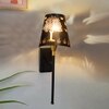 Devansh Metal Electric Wall Light in Black Colour with Black Shade Count of 1 Light
