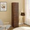 Calcio 5-Tier Engineered Wood Wardrobe In Brown Maple Finish