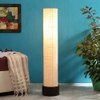 Cesar White Cotton Shade Floor Lamp