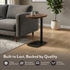 Otis C Table In Black And Walnut Finish