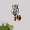 Devansh Metal Electric Wall Light in Gold Colour with Multi Shade Count of 1 Light