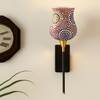 Devansh Metal Electric Wall Light in Black Colour with Multi Shade Count of 1 Light