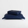 Stoa Paris 300TC UltrSatin Single Bedsheet Set Satin Single Mystique Blue