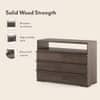 Ohio Chest of Drawers in Danish Walnut Finish