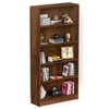 Alex Engineered Wood Bookshelf with Brown Maple finish