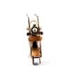 Desert Art Metal Handpainted Golden Bike Pen Stand