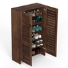 Bluewud Wimzoe Engineered Wood Shoe Racks In Brown Maple Finish