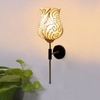 Devansh Metal Electric Wall Light in Black Colour with Multi Shade Count of 1 Light