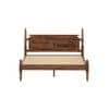 Sovereign Solid Wood Queen Size Non Storage Bed In Provincial Teak Finish