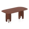 Brava Solid Wood 6 Seater Dining Table with 6 Oille Solid Wood Dining Chair in (Finish: Honey, Colour: Deep Olive)