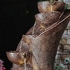 Copper 7 Stacked Chalice Water Fountain
