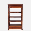 Sheesham Solid Wood  Bookshelf in Honey Oak Finish