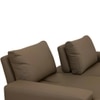 Benjamin 2 Seater Leatherette Sole in Ash Grey Colour
