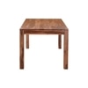 Moon Sheesham Wood 6 Seater Dining Set In Rustic Teak Teak Finish