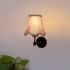 Devansh Gold Wall Mounted Lamp With Beige Jute Shade
