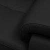 Trissino 2 Seater Leather Sofa in Licorice Colour