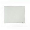 Mini Moss Knit Natural Cotton Cushion Cover 16X16  Inches