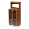 Stellar Multipurpose Storage Cabinet (Tall Size with Upper Shelf, Teak Brown)