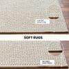 Rebecca Beige Pet Yarn Rug