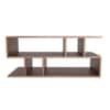 Spydercraft Zig Zag Modern Coffee Table in Columbian Walnut Finish