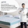 Sleepwell Pro Grid Mattress 8 inch Double Convoluted Foam Mattress (L x W: 84 inch x 48 inch)