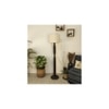 Aristro Beige Jute Floor Lamp with Beige Jute Base