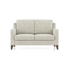 Abbey Sofa (Colour : Monochrome Paisley, Cushion : Soft, Seating Capacity : 2 Seater)