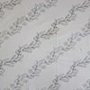 Black And White Floral 330 Tc  Cotton Flat  Queen Size Bedsheet With 2 Pillow Cover