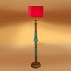 Devansh Wooden Floor Lamp