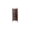 Zehra Solid Wood 4 Panel Room Divider