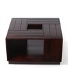 Wayne Sheesham Wood Coffee Table In Dark Walnut Finish