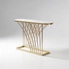Aureum Metal Console Table