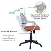 Xxeana Mid Back Ergonomic Chair in Orange Colour