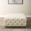 Leonex Ottoman Color in White