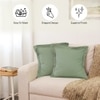 Sage Set Of 2 Cushion Covers With Green Colour