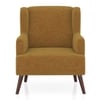 Brando Fabric Arm Chair in Ochre Colour